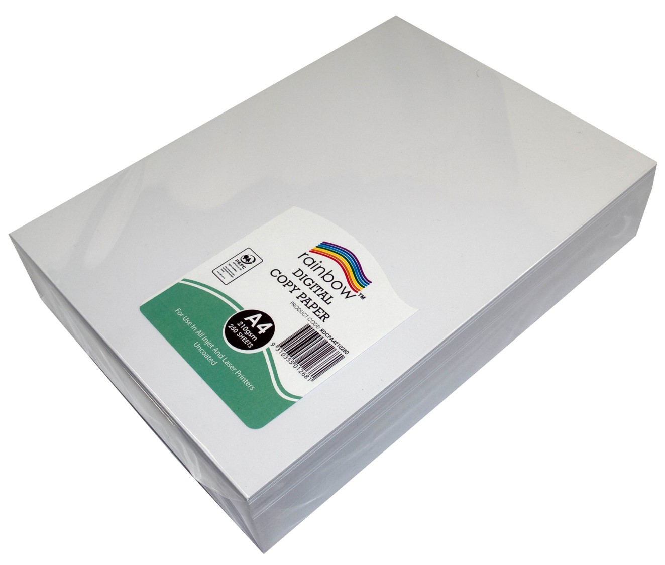 DIGITAL COPY PAPER RAINBOW A4 PEFC 210GSM WHITE PK250