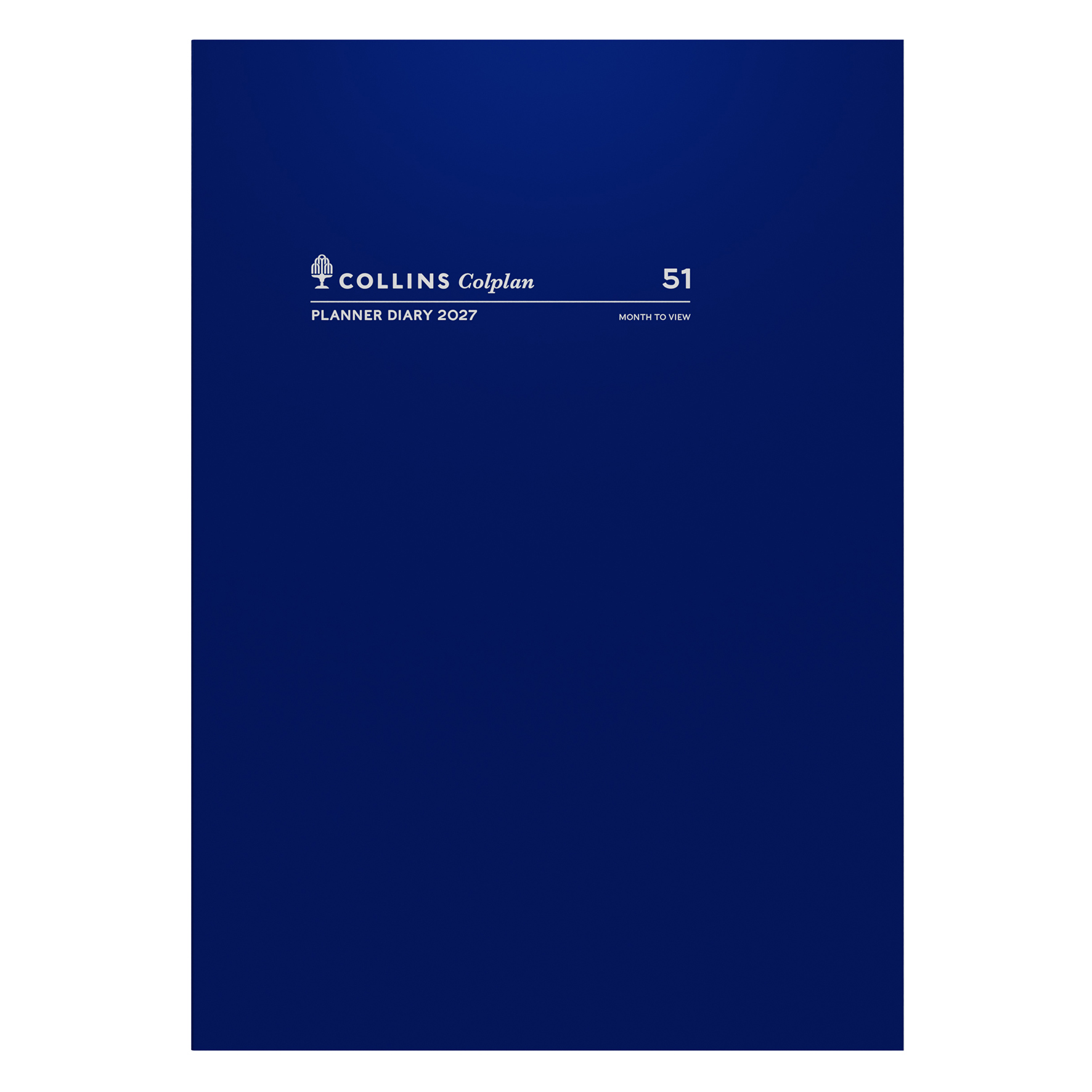 PLANNER DIARY 2027 COLLINS A4 COLPLAN 51.C59 MTV NAVY