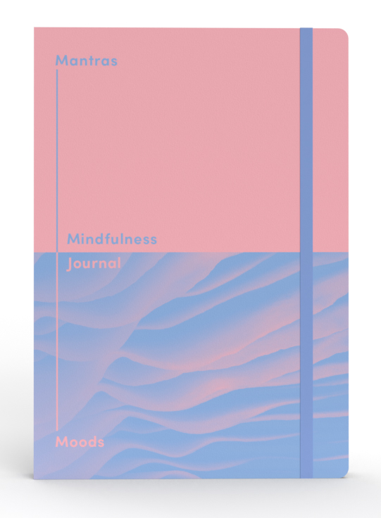 JOURNAL JUMBLE & CO A5 RECYCLED MANTRAS & MOODS PINK
