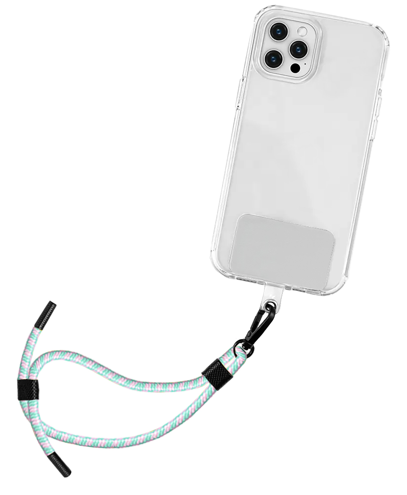 PHONE STRAP JUMBLE & CO SLING & GRIP PINK