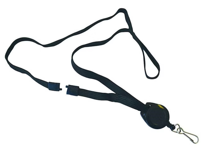 LANYARD & REEL KEVRON FOR ID CARDS BREAKAWAY PK10