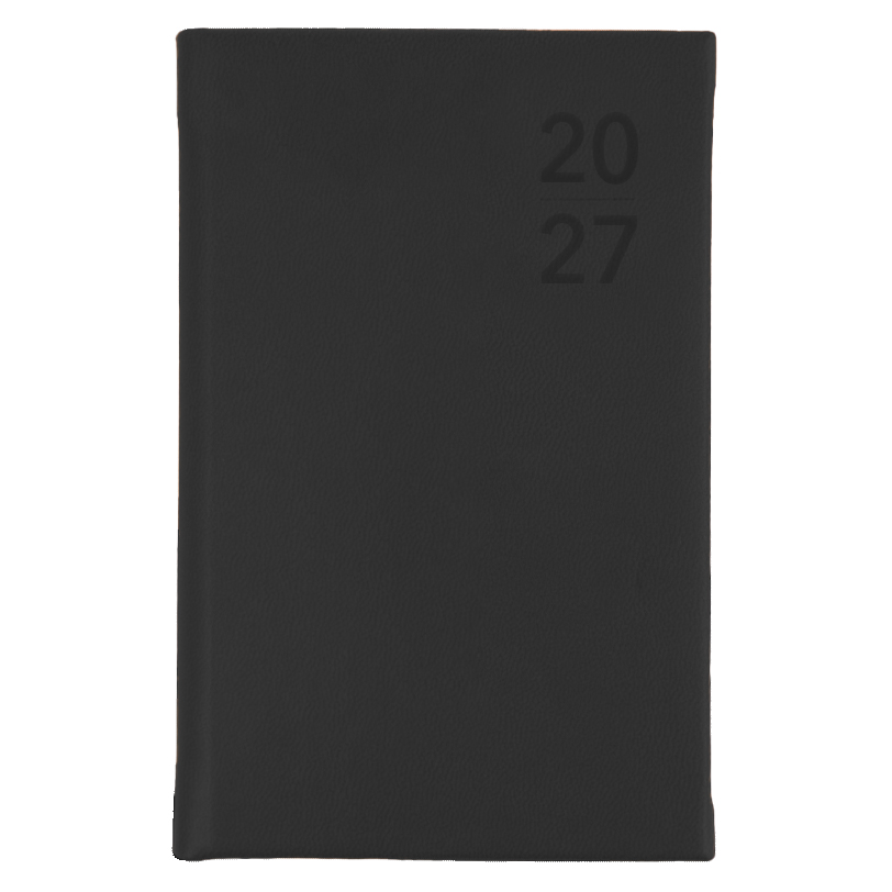 DIARY 2027 DEBDEN SILHOUETTE B7R S6700.P98 WTV CHARCOAL