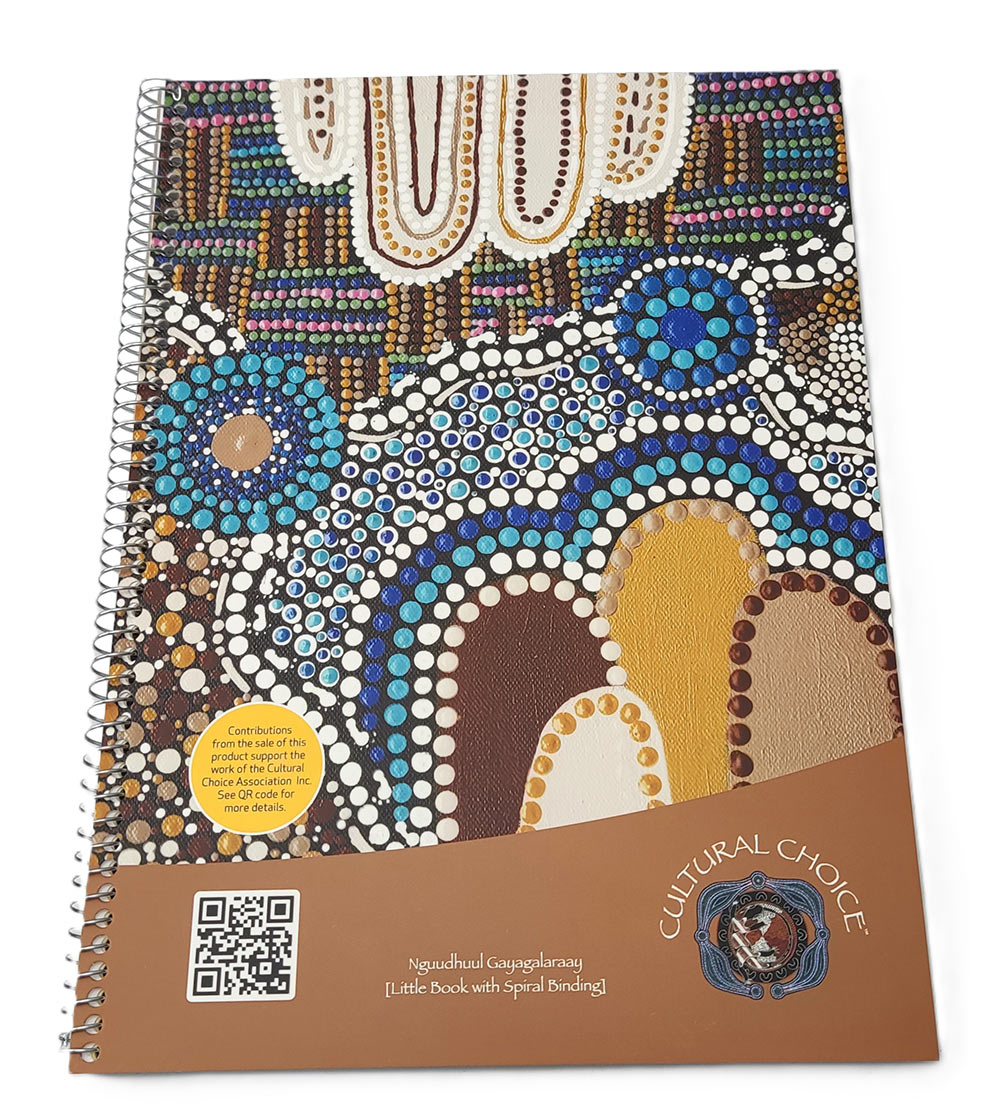 NOTEBOOK CULTURAL CHOICE A4 SPIRAL SIDE BOUND 120PG