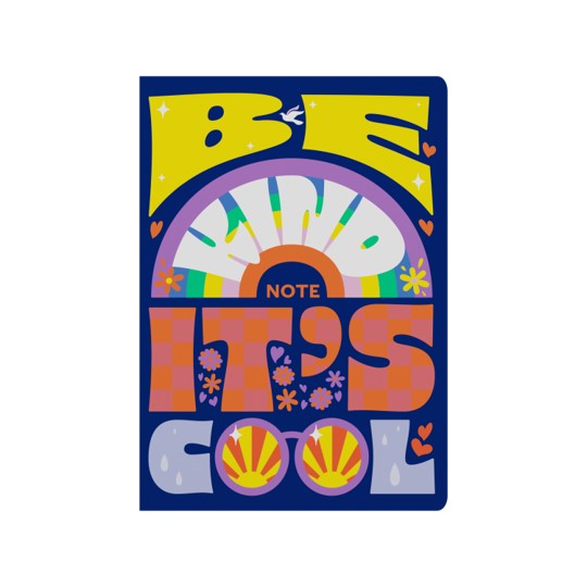 NOTEBOOK INSPIRATIONAL TYPE A5 E-IT15R.BF RECYCLED BOLD FONT