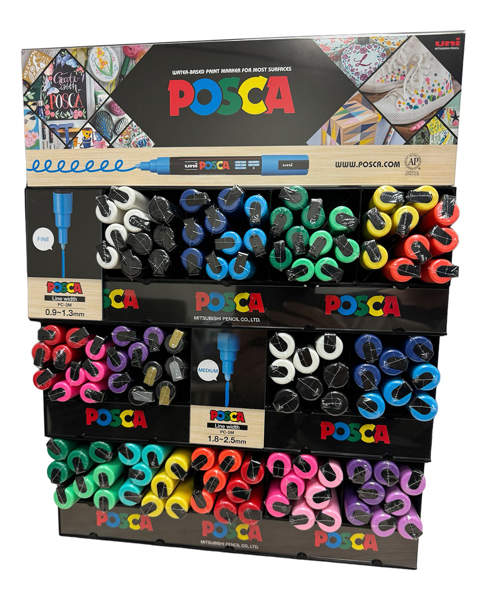 SP-MARKER POSCA CDU PC3M & PC5M 162 PIECE