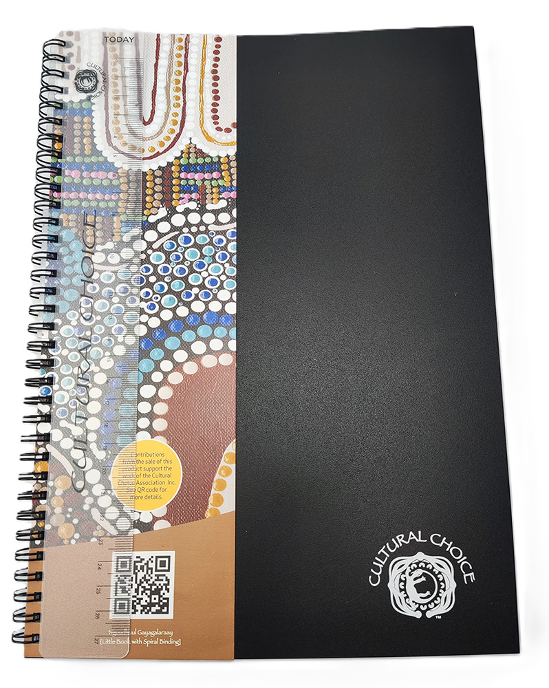 NOTEBOOK CULTURAL CHOICE A5 SPIRAL PP COVER 200PG