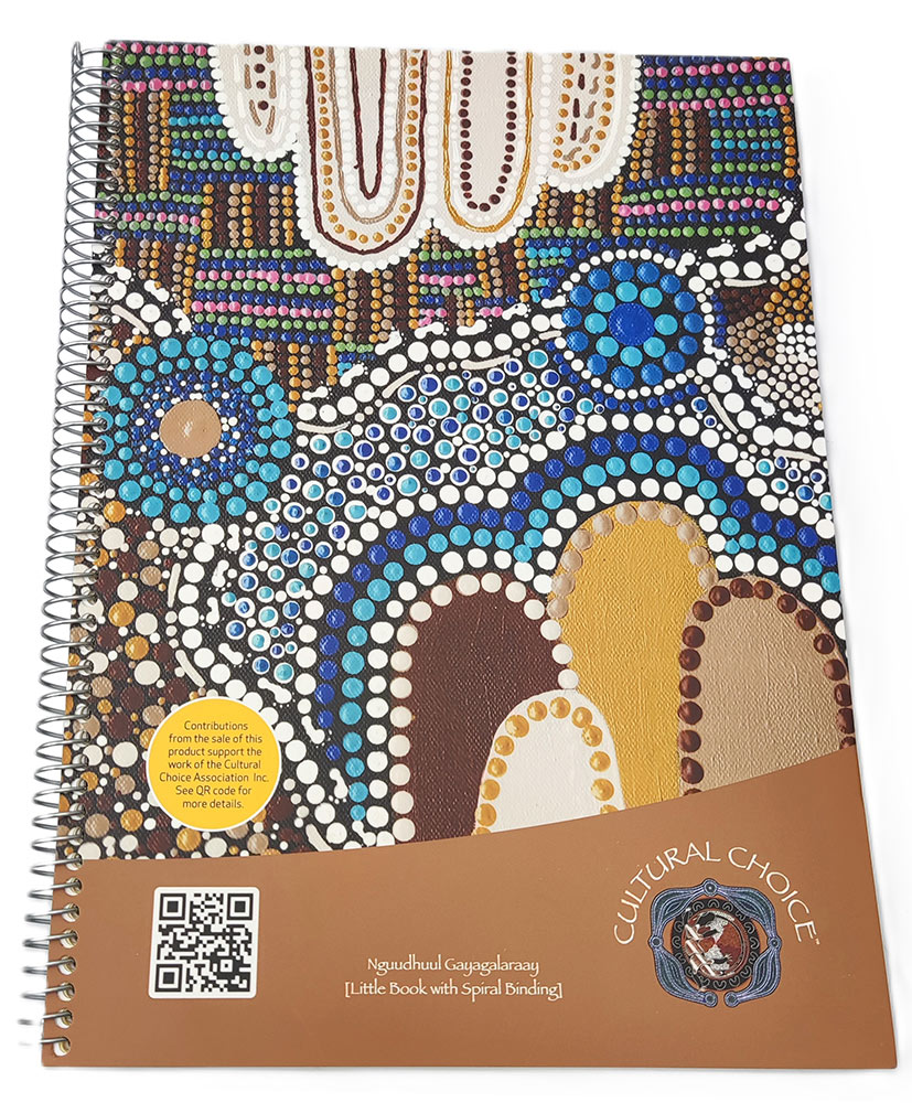 NOTEBOOK CULTURAL CHOICE A4 SPIRAL SIDE BOUND 240PG