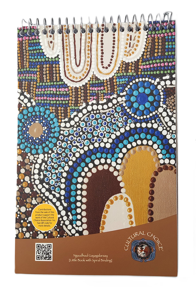 NOTEBOOK CULTURAL CHOICE 200X127MM SPIRAL TOP BOUND 200PG