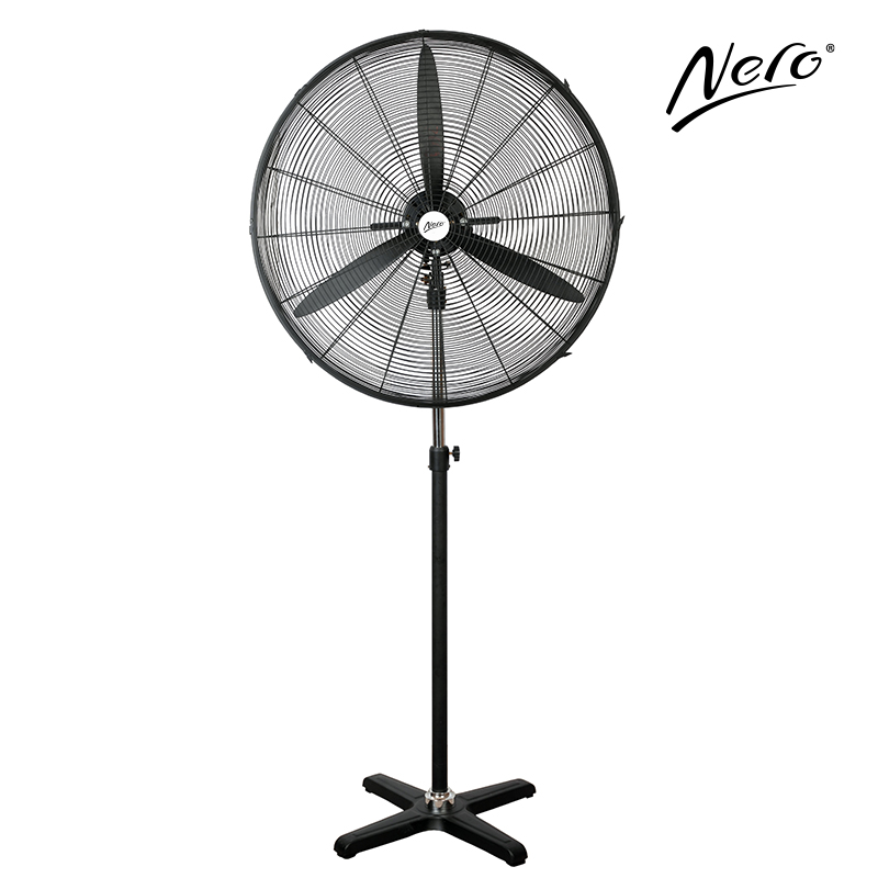 SP- FAN NERO 75CM BLADE INDUSTRIAL PEDISTAL BLACK