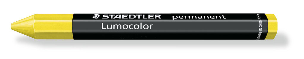 SP- CRAYON STAEDTLER OMNIGRAPH PERM YELLOW BX12