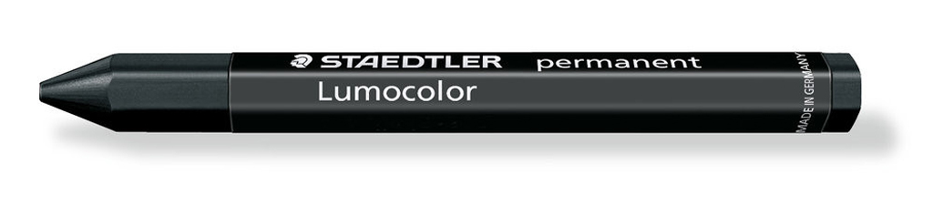 SP- CRAYON STAEDTLER OMNIGRAPH PERM BLACK BX12