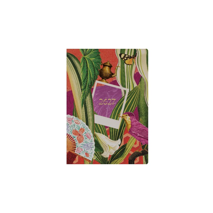 DIARY FINANCIAL YEAR 26-27 MODERN ORGANIC A5 RECYCLED WTV BIRD