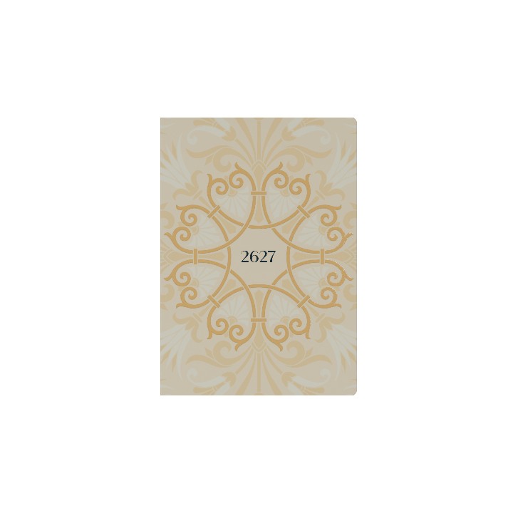 DIARY FINANCIAL YEAR 26-27 LAVISH LUX A5 RECYCLED WTV WHITE