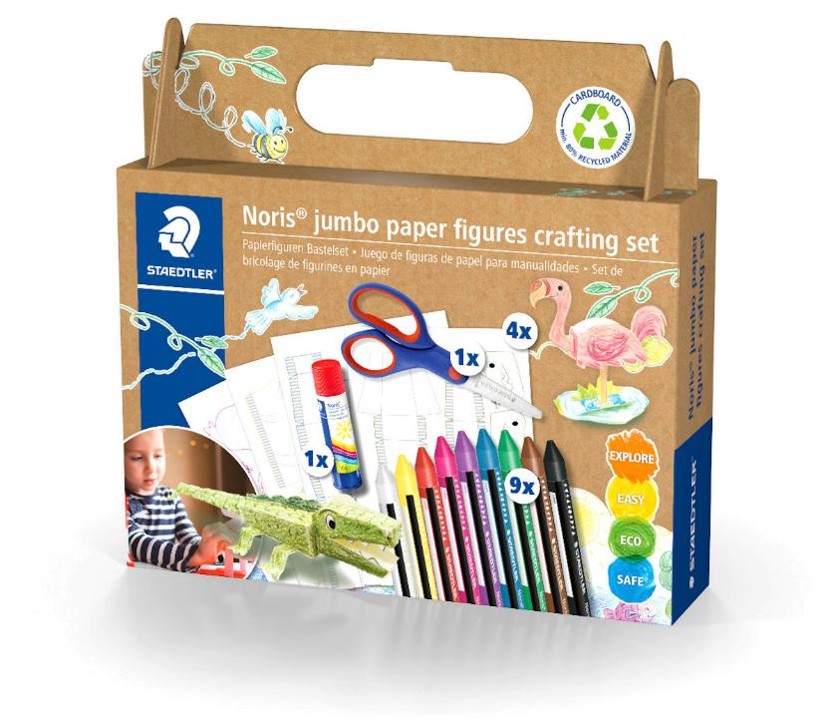 CRAFTING SET STAEDTLER JUMBO PAPER FIGURES