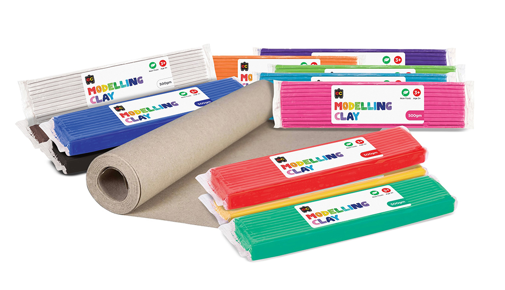 SP- CLAY MODELLING EC SCHOOL KIT 25 PIECES