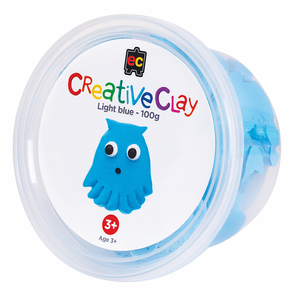 SP- CLAY CREATIVE EC 100GM LIGHT BLUE