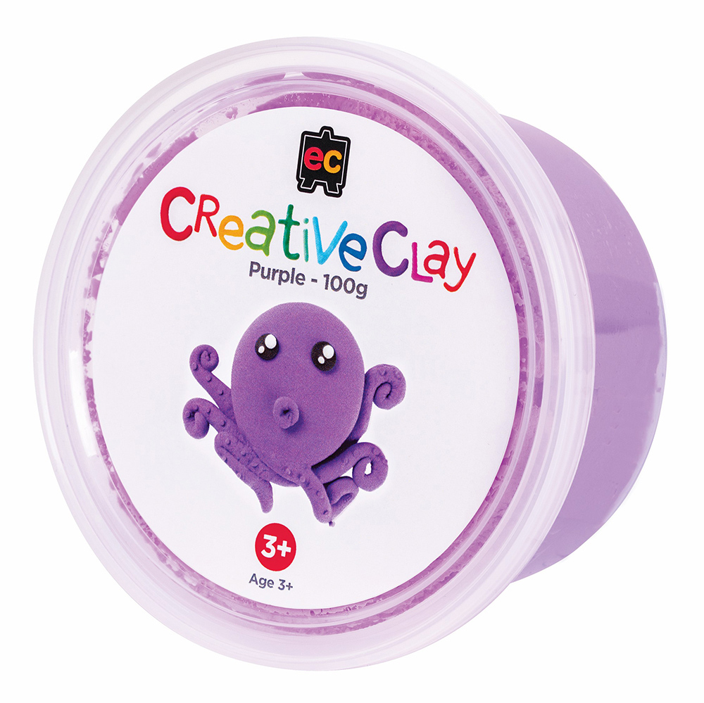 SP- CLAY CREATIVE EC 100GM PURPLE