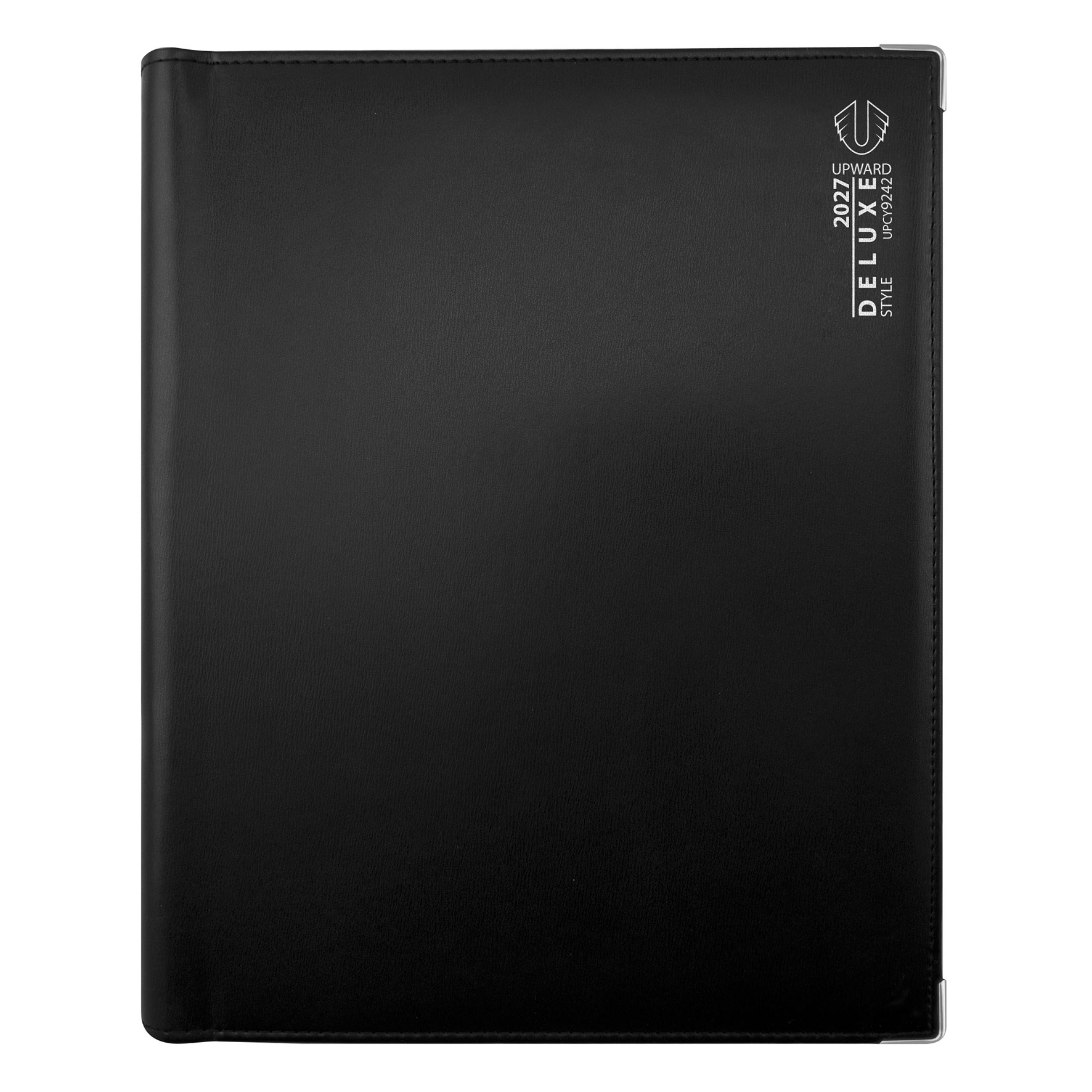 DIARY 2027 UPWARD DELUXE A4 9242 PU WIRE-O DTP BLACK