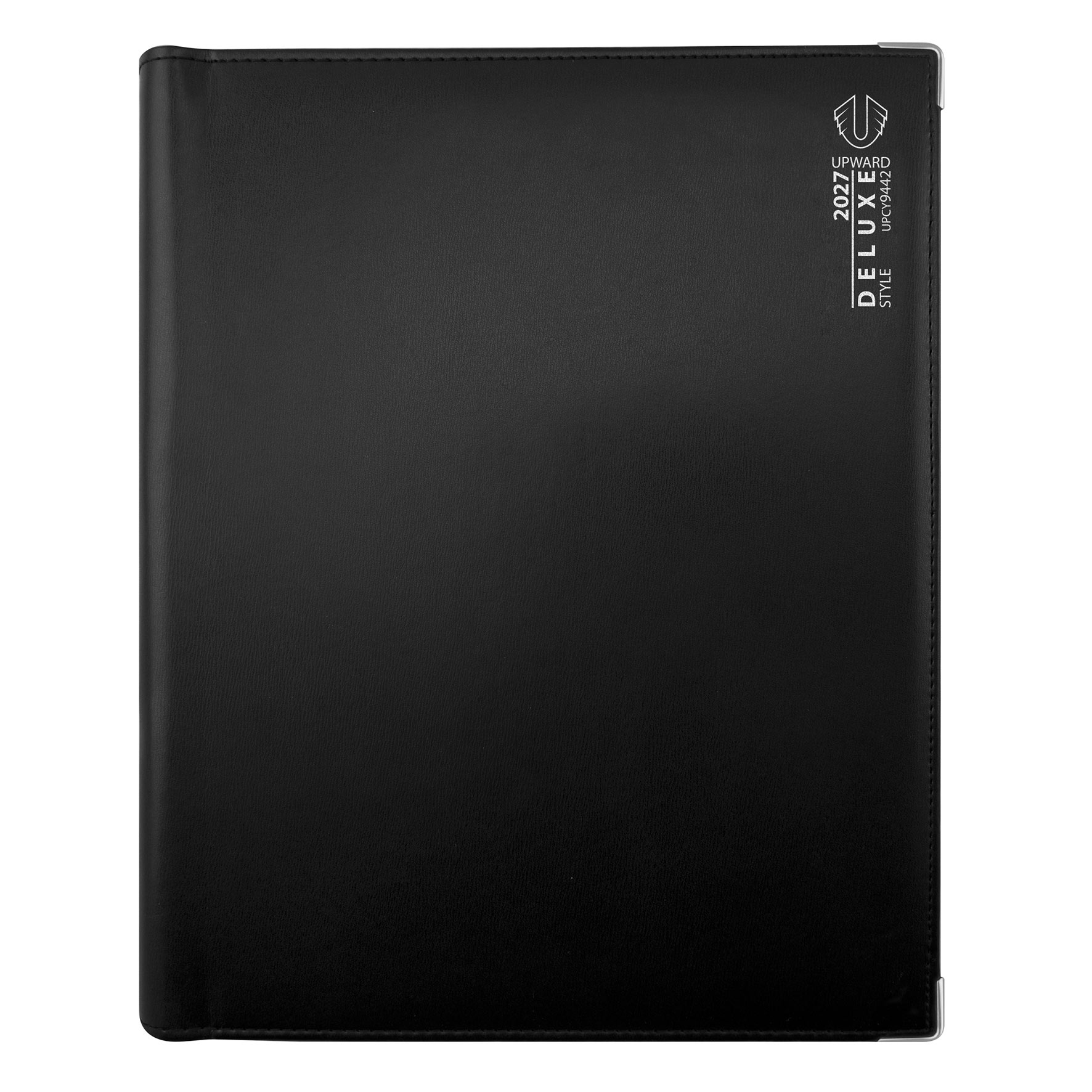 DIARY 2027 UPWARD DELUXE A4 9442 PU WIRE-O WTV BLACK