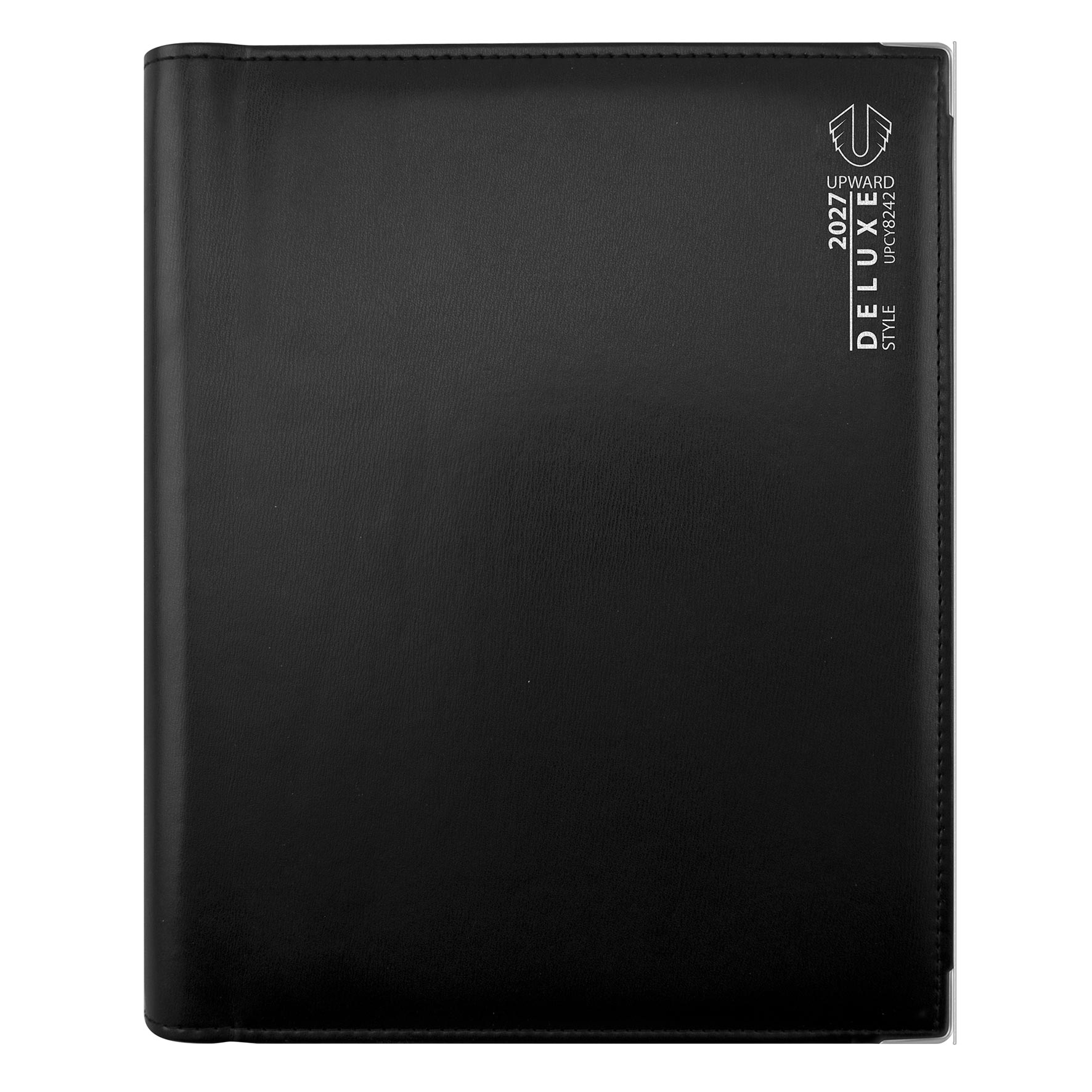 DIARY 2027 UPWARD DELUXE B5 8242 PU WIRE-O DTP BLACK
