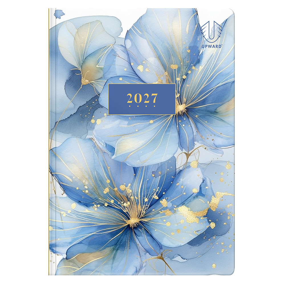 DIARY 2027 UPWARD FASHION A5 7226-WRC H/C PRINTED DTP WATER COLOUR