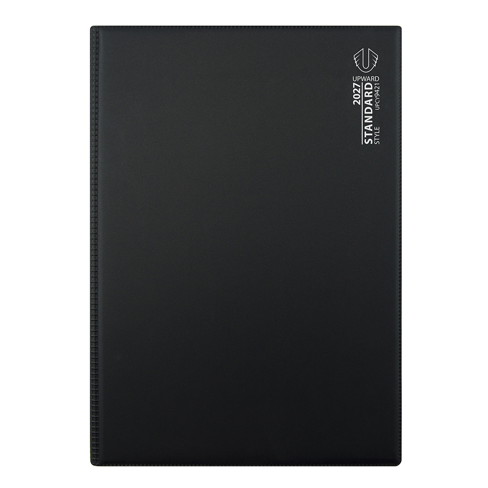 DIARY 2027 UPWARD STANDARD A4 9421 PVC WTV BLACK