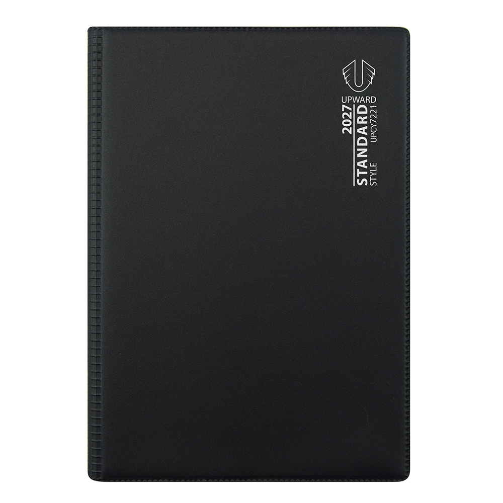 DIARY 2027 UPWARD STANDARD A5 7221 PVC DTP BLACK