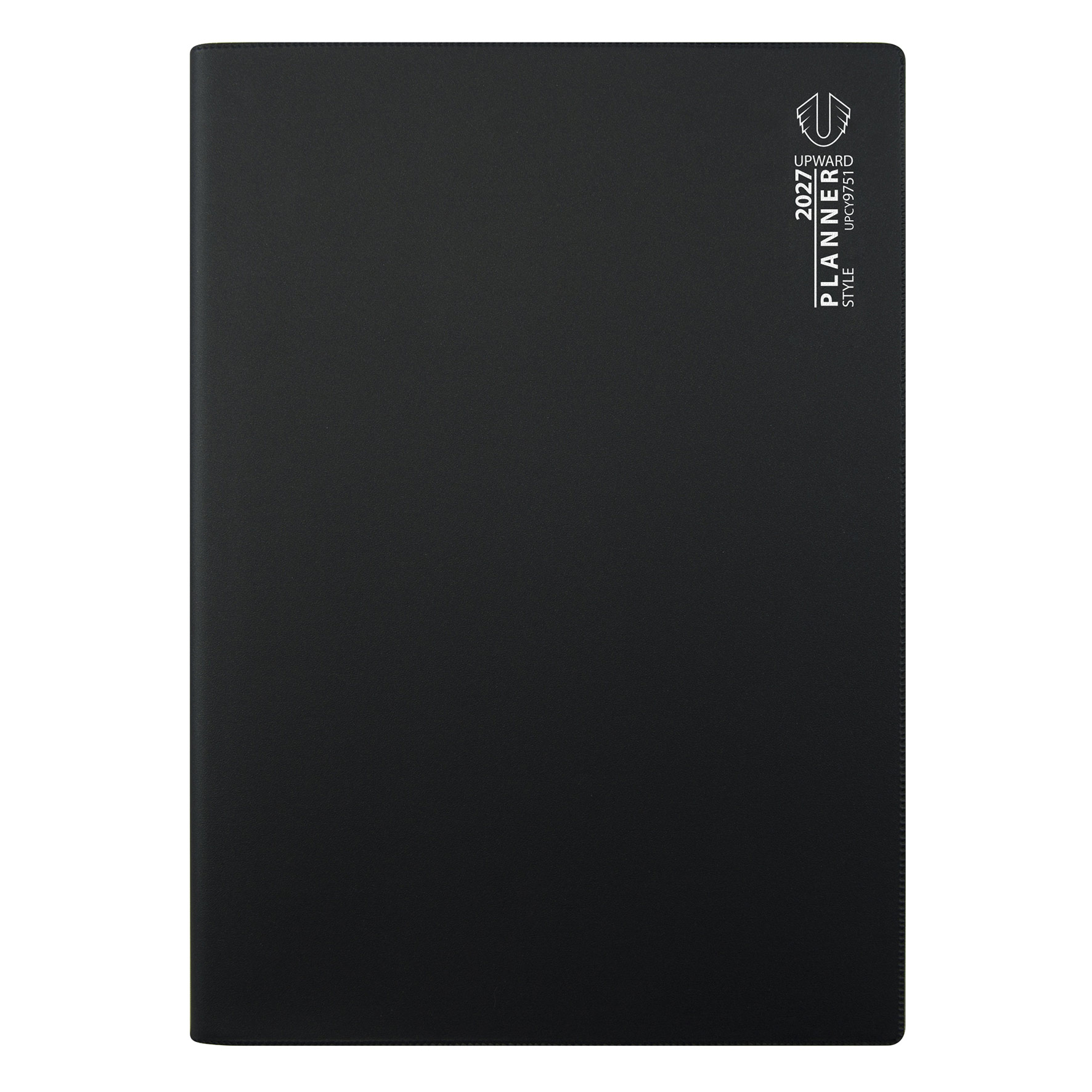 PLANNER DIARY 2027 UPWARD A4 9751 MTV BLACK