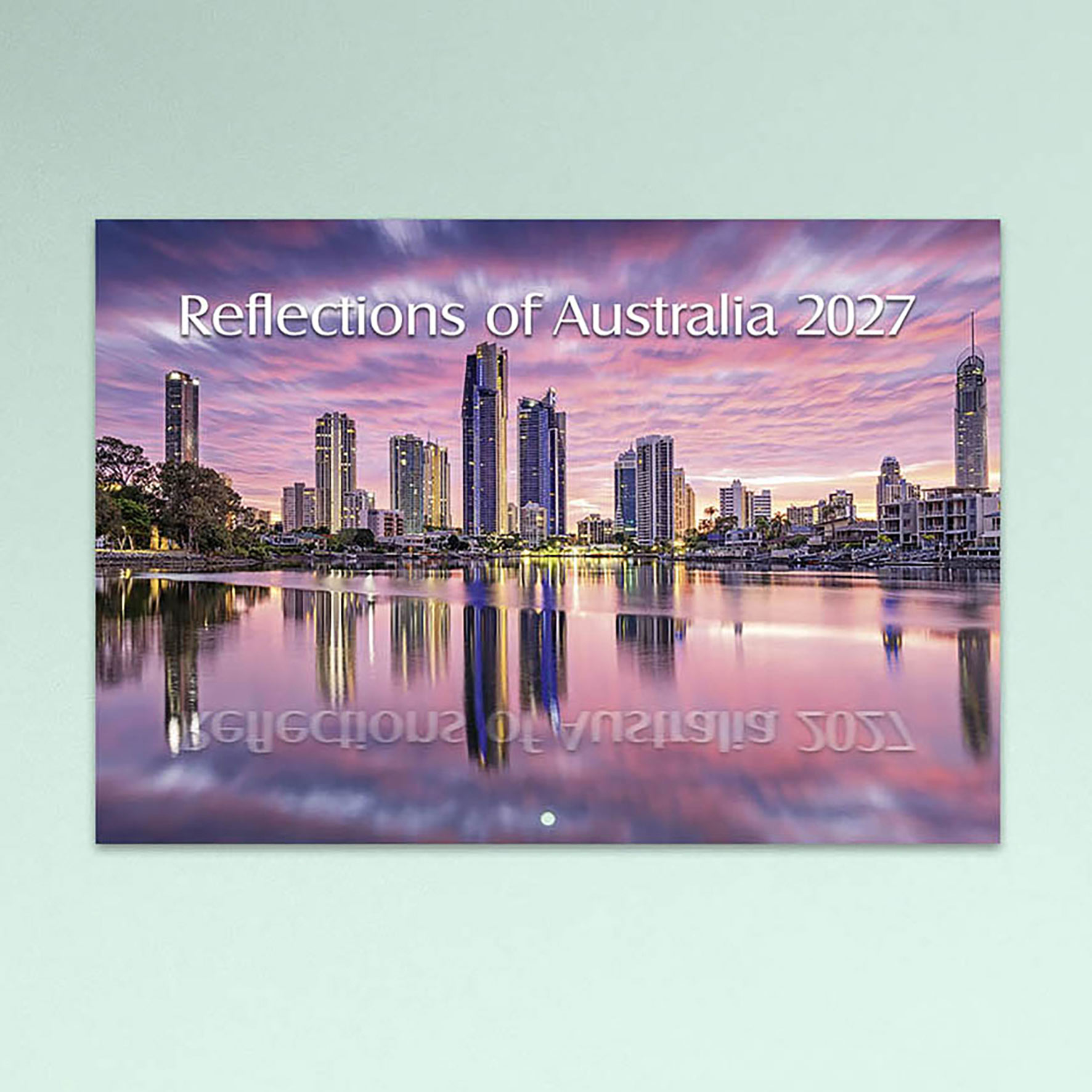 CALENDAR 2027 EASY2C A4 STITCHED REFLECTIONS OF AUST