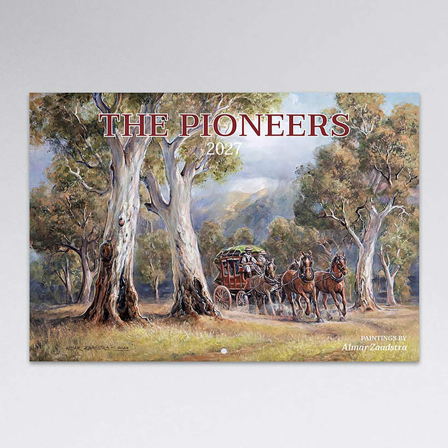 CALENDAR 2027 EASY2C A4 STITCHED THE PIONEERS