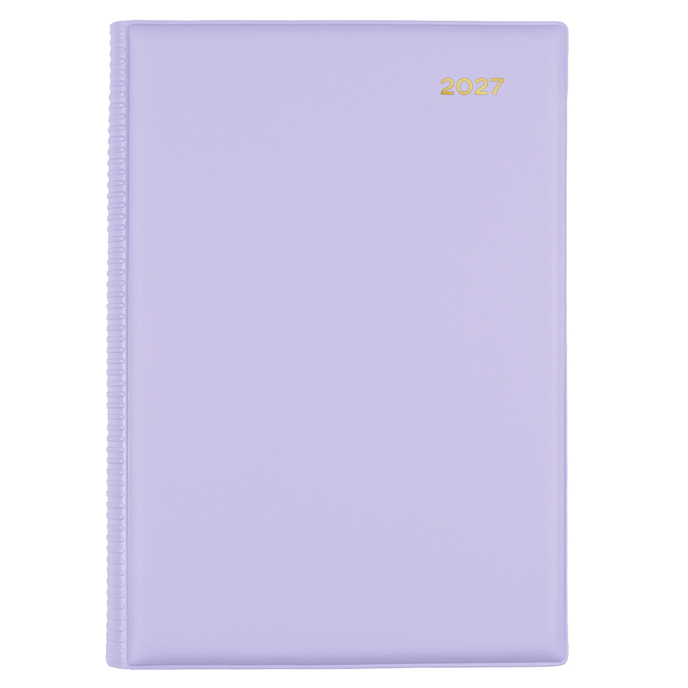 DIARY 2027 COLLINS BELMONT A5 387.V55 PVC WTV LILAC