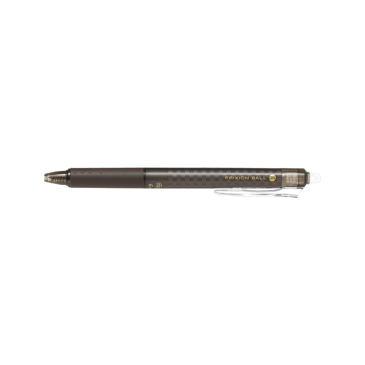 SP - PEN PILOT FRIXION DESIGN SERIES FINE 0.5 BLACK INK BROWN BARREL