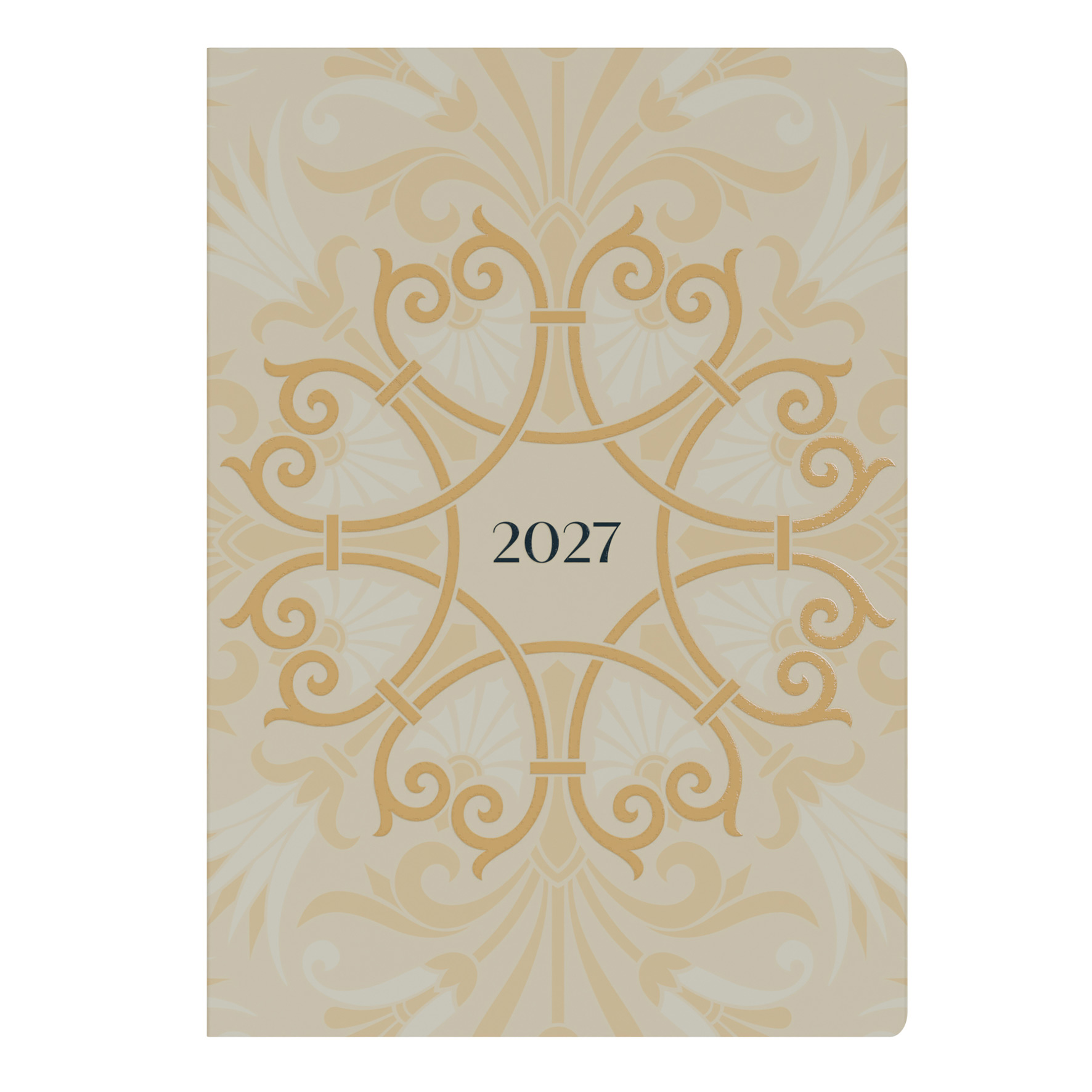 DIARY 2027 COLLINS LAVISH LUX A5 E-LL153M.11 WTV RCYL WHITE