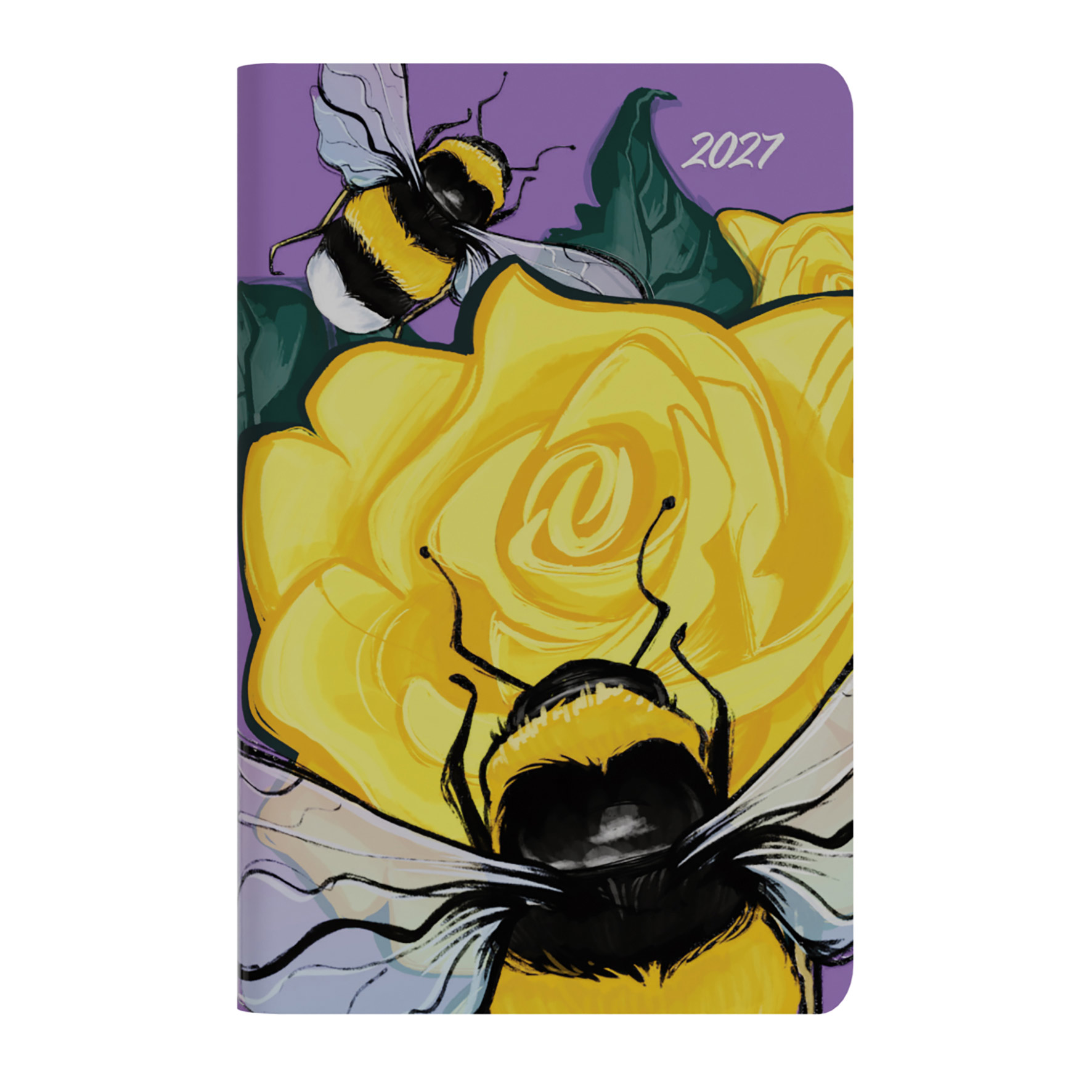 DIARY 2027 COLLINS THE ROSES 132X85MM E-TR1PK3.BE WTV RCYL BEE