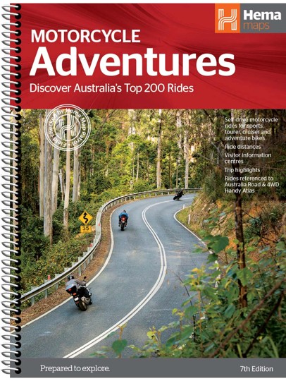 ATLAS HEMA AUSTRALIAN MOTORCYCLE WITH 200 TOP RIDES