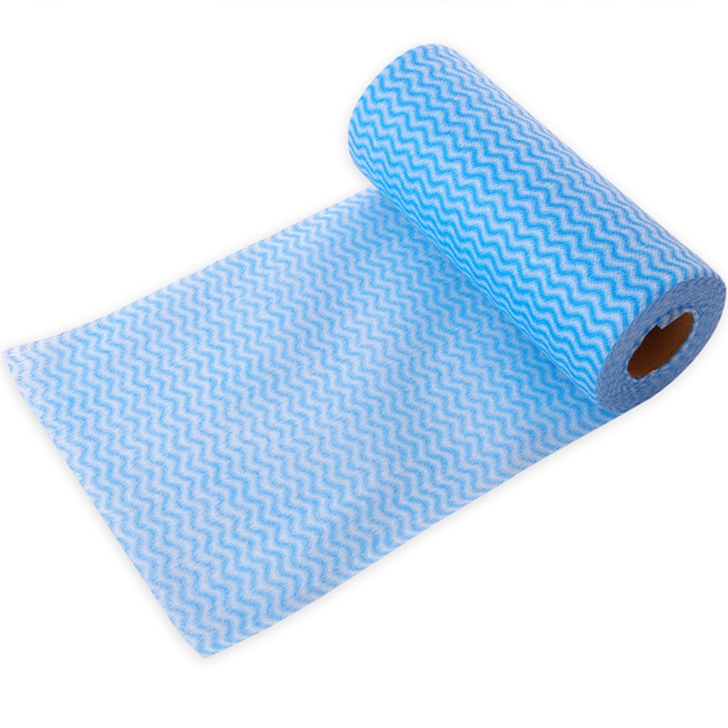 CLEANING WIPES GNS BASIC MULTI-PURPOSE BLUE ROLL OF 90 SHEETS